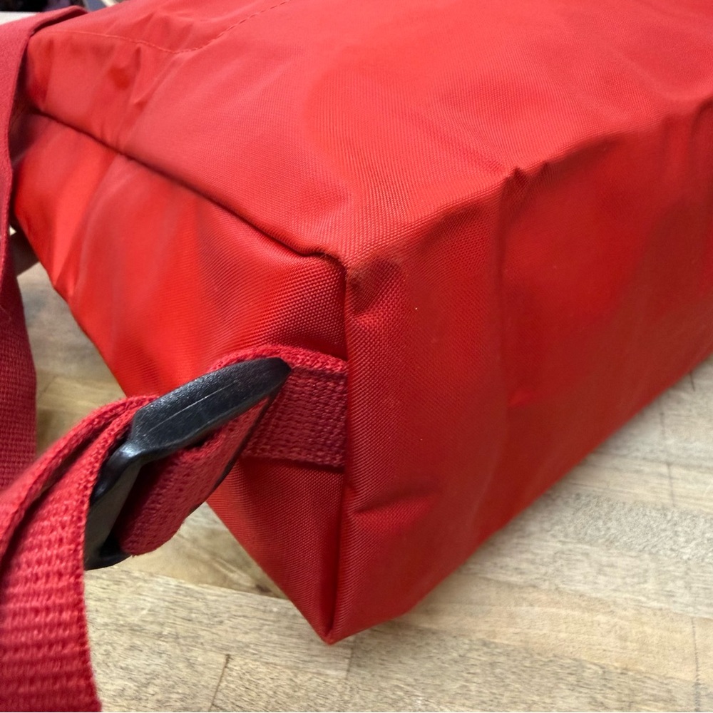 LONGCHAMP Red Le Pliage Club Backpack - Picture 7 of 8